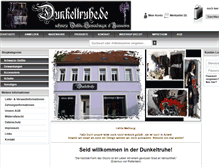 Tablet Screenshot of dunkeltruhe.com